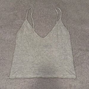 Gray brandy melville tank